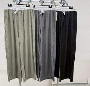 レディース　エンボスワイドパンツ　10枚入り 1004008481