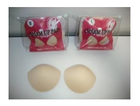 水着用　チャームアップパット　　リュームアップ用　20枚入り 1003972951