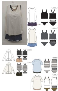 婦人　CONVERSE　４点水着込　20枚入り 1003838331