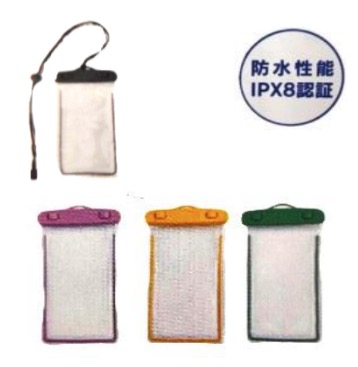 スマホ防水ケース4色込　40個入り YA-586