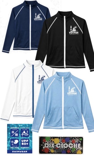 男児　小寸ラッシュガード無地　20枚入り 1003166341