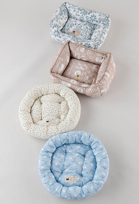 エンボス　綿ツイルワッペン込　ペットベット　8個入り 1003943891