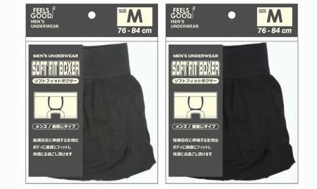 メンズ　フィットボクサーパンツ　サイズ別　24枚入り