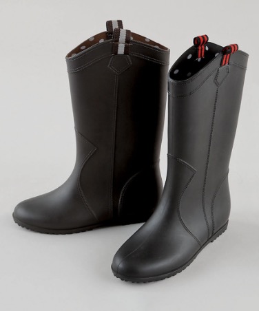 レディース　ロングラバーブーツ　12足入り 1003296421