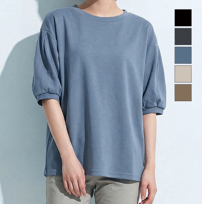 接触冷感　パフスリーブTシャツ　20枚入り 1003715131