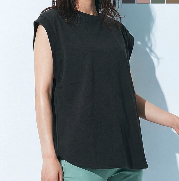 接触冷感　フレンチスリーブチュニック　20枚入り 1003715151