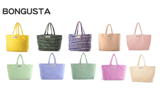 【BONGUSTA】 ボングスタ トートバッグ ナラム ウィークエンド　Naram Weekend Bag　全10色　1個から購入可能！ BON27