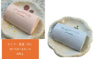 スクイーズ　ロールケーキ　苺/ブルーベリー　2色アソート　36個入り HDL-5896