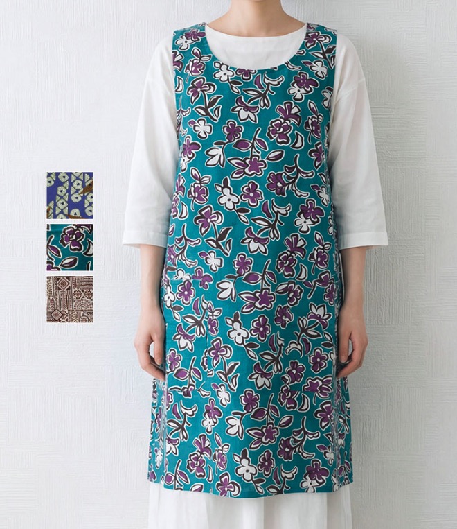 シーチング後ゴムラン型エプロン　12枚入り 1003913531