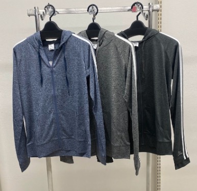 【S-3】杢天竺フィットネス　UV・DRYスポーツパーカー　　　20枚入り 1003701161