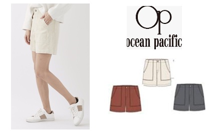 【OP】オーシャンパシフィック　レディース　コーデュロイショートパンツ　全2色アソート　20枚入り 521754