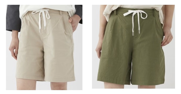 【OP】オーシャンパシフィック　レディース　ストレッチツイルショートパンツ　全2色アソート　20枚入り 522405