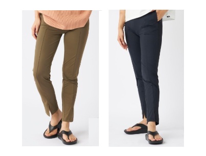 【OP】オーシャンパシフィック　レディース　接触冷感　スーパーナイロンクール素材　ロングパンツ　全3色アソート　20枚入り 525441