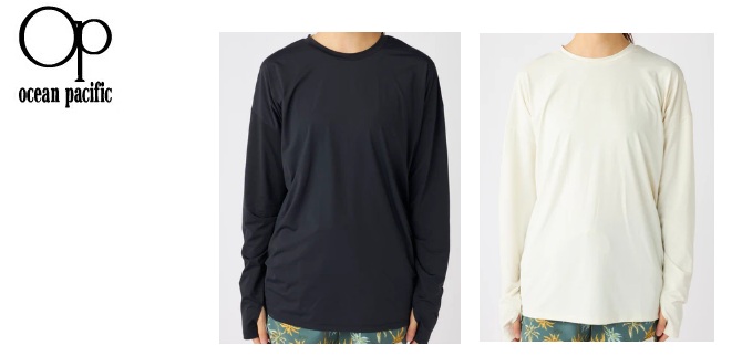 【OP】オーシャンパシフィック　レディース　水陸両用　スーパーナイロンクール ドルマンロンTシャツ　長袖　全3色アソート　20枚入り 525445