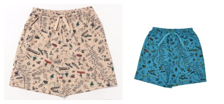 【OP】オーシャンパシフィック　キッズ　水陸両用　UVカット　ショートパンツ　全2色アソート　20枚入り 565463