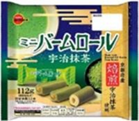 ブルボン 　ミニバームロール　宇治抹茶　60個入り 4901360366316