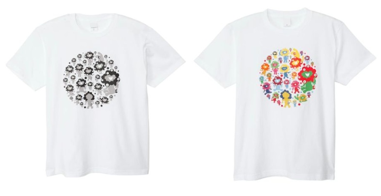 ミャクミャク　Tシャツ　全2柄アソート　12枚入り OB1176・OB1177・OB1178・OB1179