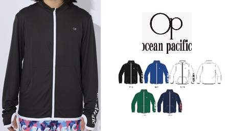 【OP】オーシャンパシフィック　メンズ　ラッシュガード UVパーカー　全4色アソート　20枚入り 513460