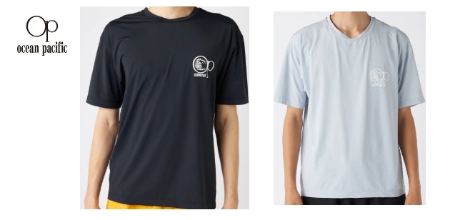 【OP】オーシャンパシフィック　メンズ　スーパーナイロンクール バックプリントTEE　半袖　全2色アソート　20枚入り 515454