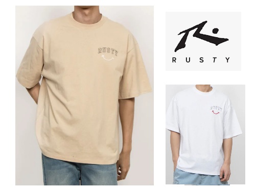 【RUSTY】ラスティ　メンズ 　半袖　Tシャツ　全2色アソート　20枚入り 915502