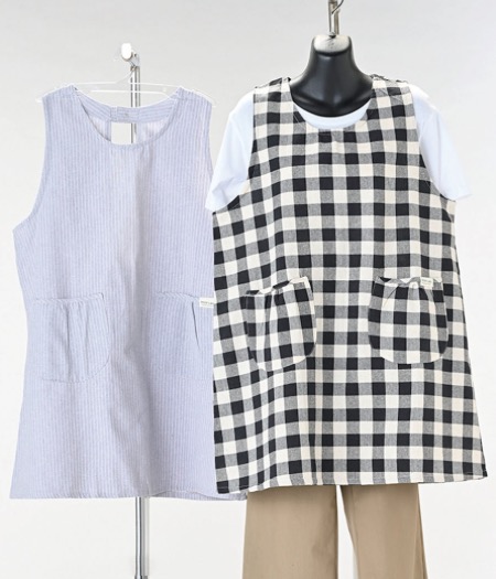 インド　綿腰ゴムエプロン　18枚入り 1003978531
