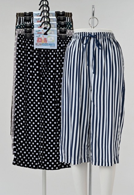 7分丈レーヨンプリントパンツ　24枚入り 1003713831