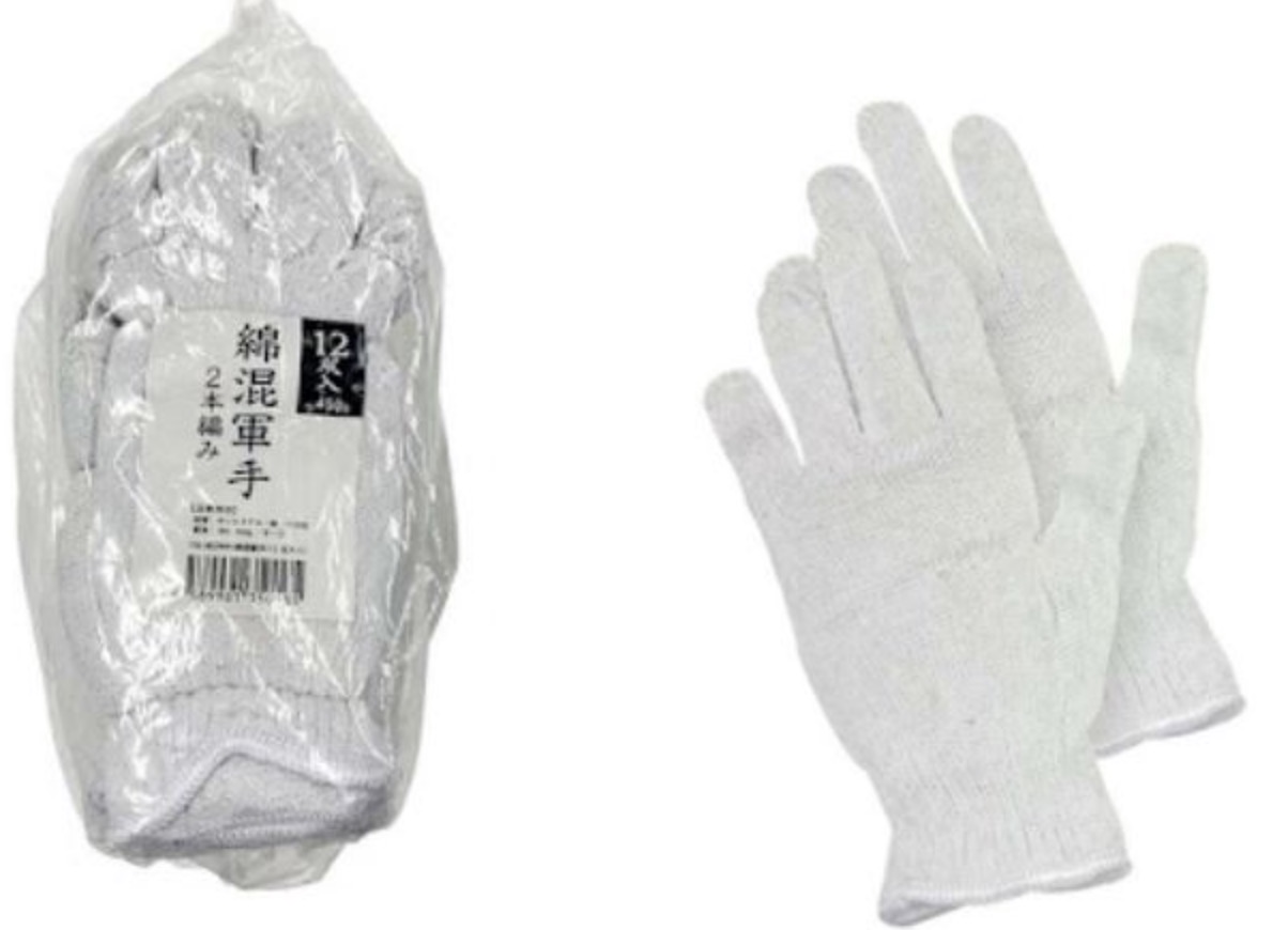 綿混軍手　12双　（450ｇ）　40袋 1003871301