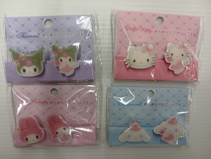 サンリオキラキラ２Pクリップ　20個入り 1003968581