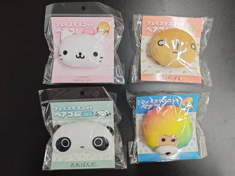 キャラクターマスコット　ヘアゴム　24個入り 1003705121