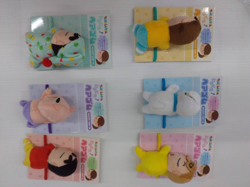 クレヨンしんちゃん　すやすやヘアゴム　18個入り 1003462721