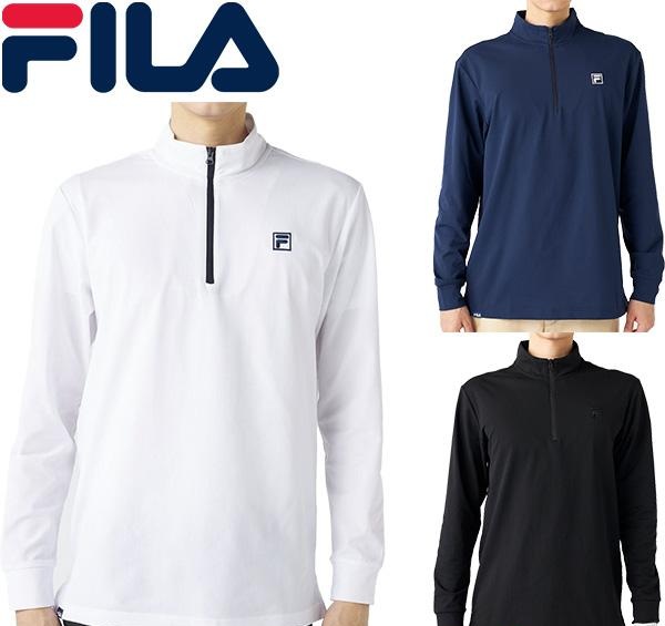 【FILA GOLF】フィラゴルフ　長袖 ハーフジップシャツ 　全3色アソート　20枚入り 745501