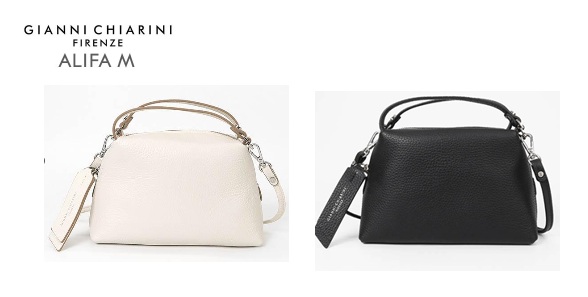 【GIANNI CHIARINI】ジャンニ キアリーニ　ALIFA　Sサイズ　ショルダーバッグ　全2色　1個から購入可能！ BS 8145 GRN
