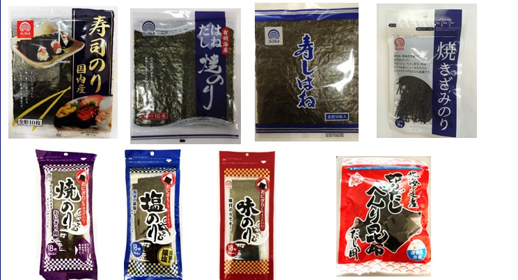 のり　全8種　60～100個入り 4904638048525・4904638051303・4904638015183・4904638022037・4904638050795・4904638050801・4904638050986・4904638053314