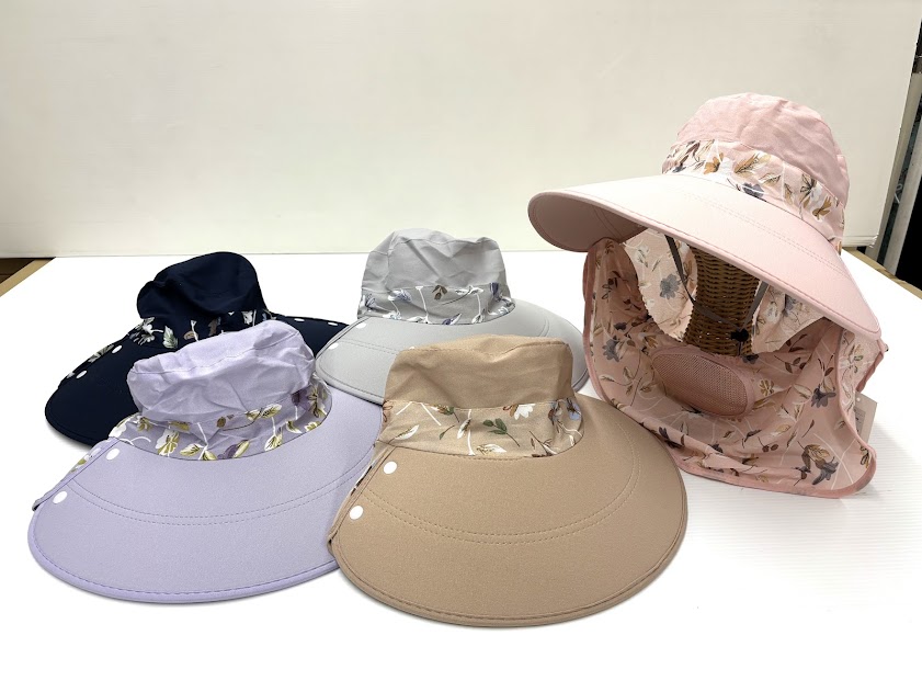 ガーデン花柄×メッシュハット　10個入り 1004029611