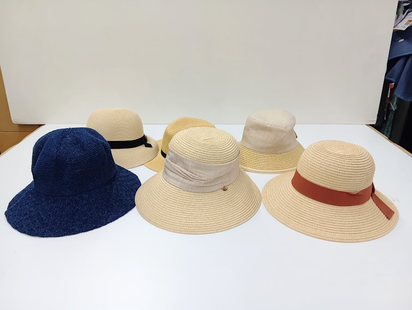 特価　婦人天然ハットアソート　30個入り 1004005371