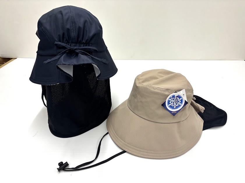 遮光・冷感たれつきハット　２WAY　12個入り 1003881891