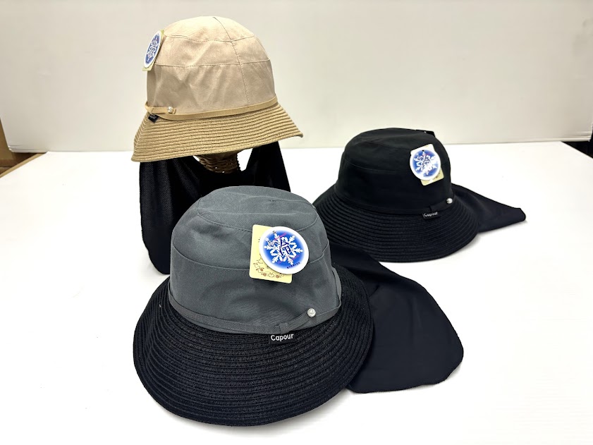 冷感たれ付きハット　２WAY　12個入り 1003881871
