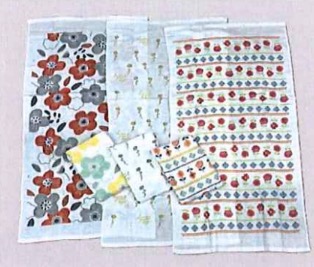 表ガーゼプリントバスタオル　60枚入り 1003724281