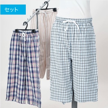 婦人　綿100％　サブリナパンツ　30枚入り 353205