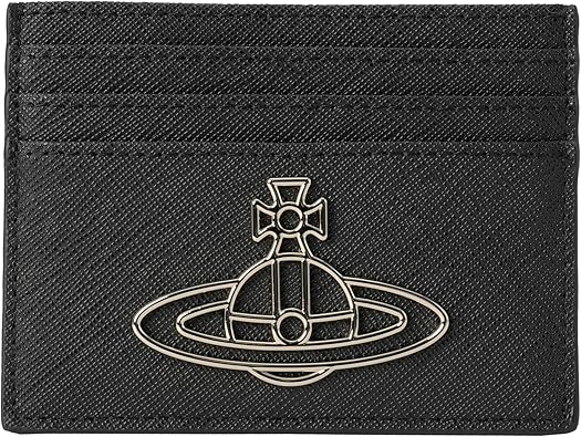 【Vivienne Westwood】ヴィヴィアンウエストウッド 　レディース　SAFFIANO THIN LINE ORB CARD　カードケース　1個から購入可能！ 5111005A L001N