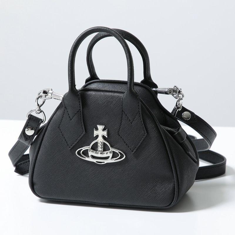 【Vivienne Westwood】ヴィヴィアンウエストウッド 　レディース　SAFFIANO MINI YASMINE　ミニショルダーバッグ　1個から購入可能！ 45030009 S000B