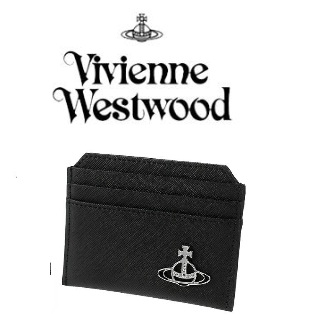 【Vivienne Westwood】ヴィヴィアンウエストウッド 　レディース　SAFFIANO SLIM CARD 　カードケーズ　1個から購入可能！ 51110022 L001N
