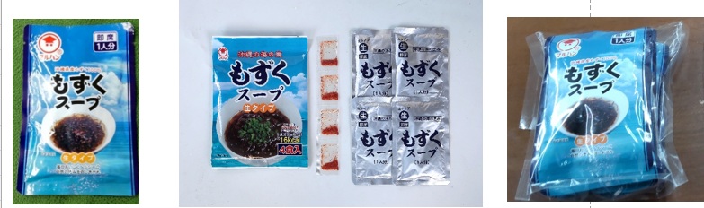 マルハン　もずくスープ　1食/4食/10食　25～60個入 4994328182035・4994328152182・4994328585331
