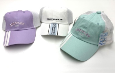 キッズ女児　ローメッシュキャップ　冷感　36個入 1003883631