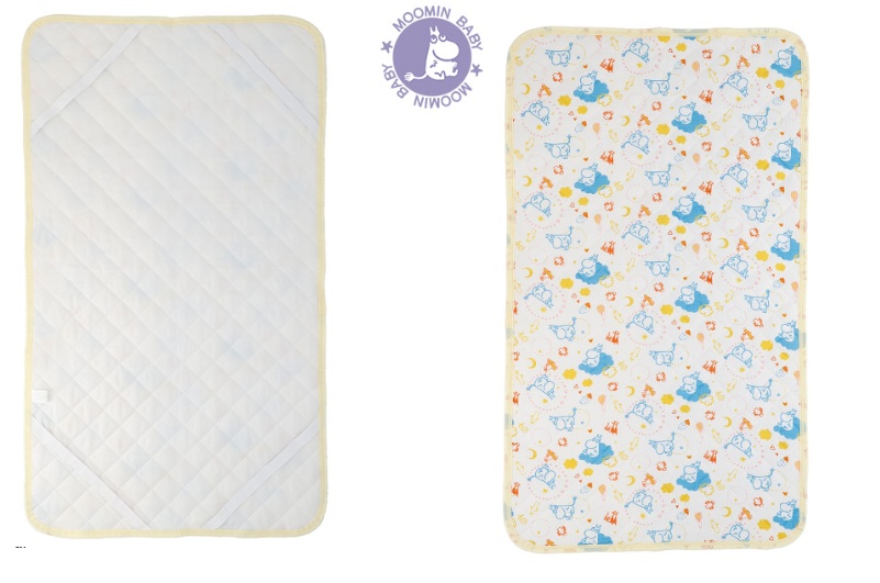 MOOMIN ムーミン 空で遊ぶ 　防水キルトパッド/授乳クッション/円座クッション　　10個入 1445033600・1445033500・1445033400