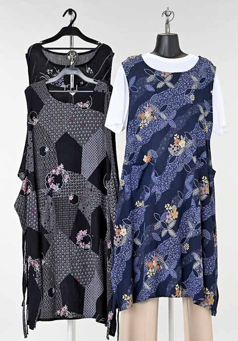 【和楽の里】楊柳　ラップエプロン　10枚入り  1004030751