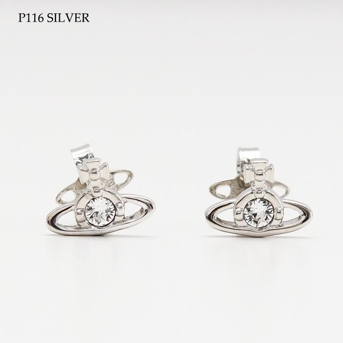 【Vivienne Westwood】ヴィヴィアンウエストウッド　NANO SOLITAIRE EARRINGSレディース　 ピアス　1個から購入可能！ 62010037