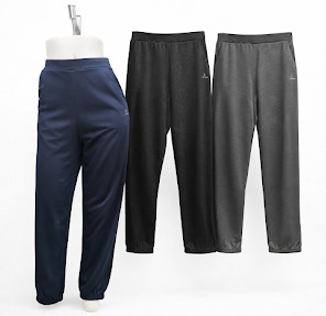【S-3】レディース　ドライエンボス　ロングパンツ　裾ゴム　20枚入 1003712561