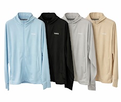 【KSWISS】レディース　UV　メッシュ　無地　パーカー　12枚入 1003916801