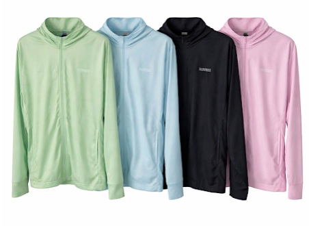 【KSWISS】レディース　UV　メッシュぼかし柄パーカー　12枚入 1003916811